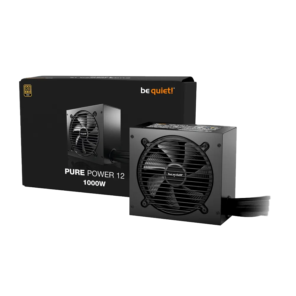 be quiet! PURE POWER 12 1000W Silent Essential 80+ Gold