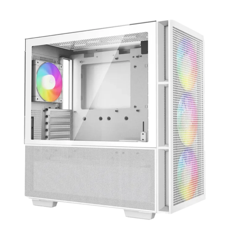 DeepCool CH560 Mesh RGB Gaming ATX White | MidTower thumbnail 2