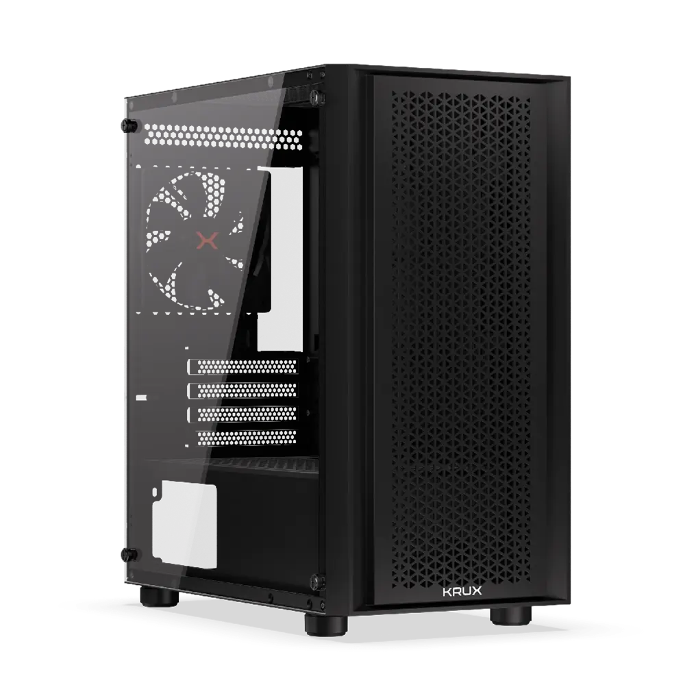Krux Scor Black Mesh ATX Case