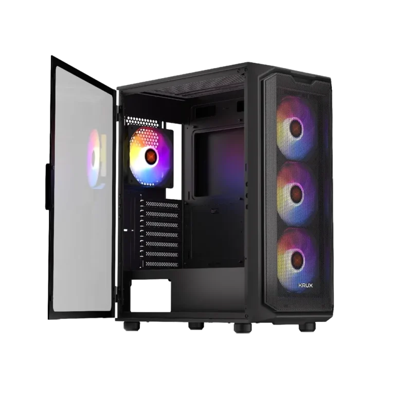 Krux Orona ARGB Mesh ATX | Black thumbnail 2