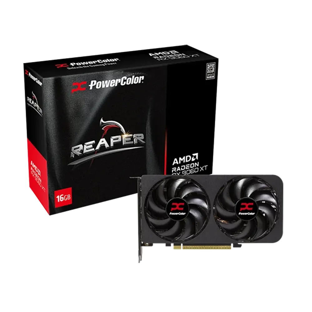 PowerColor Reaper RX 9060 XT 16GB GDDR6 DualFan | Gaming