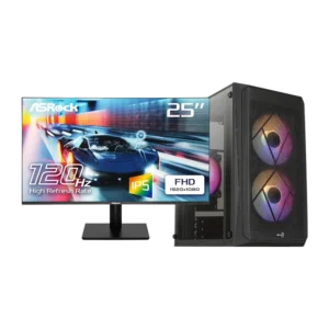 Ryzen v2 LowPrice RGB SET R3 4100/RX 580 8GB/16GB/512/25″ 120Hz