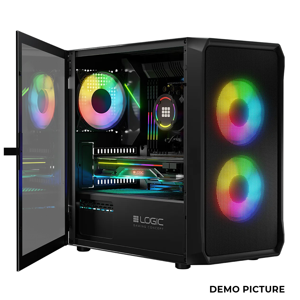 Ryzen High Gaming RGB PC R5 7500X3D/RX 9060 XT 16GB