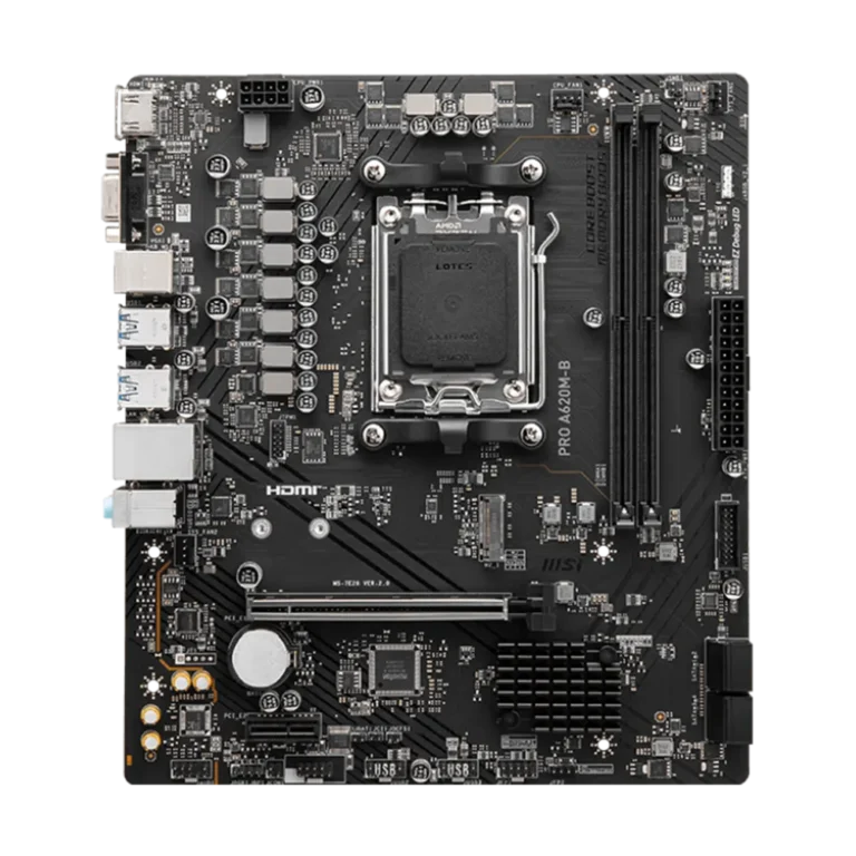 MSI Pro A620M-B M-ATX DDR5 AMD AM5 thumbnail 2