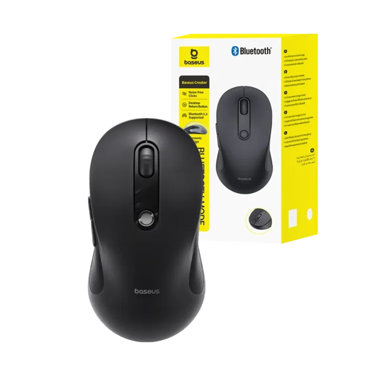 Baseus F02 Bluetooth Mouse Black Ergonomic