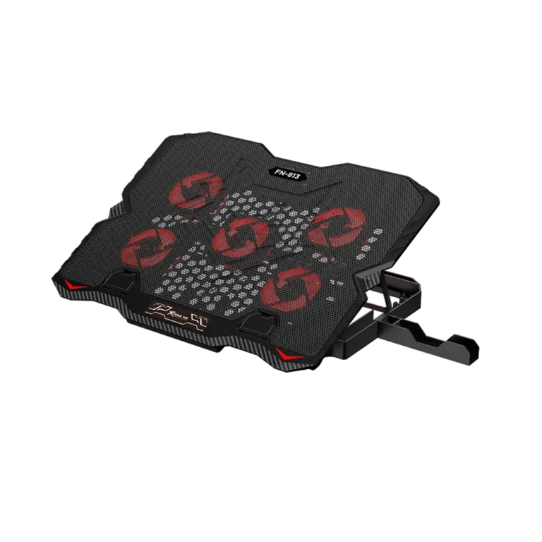 Xtrike FN-813 Cooling Pad 5Fans RED LED