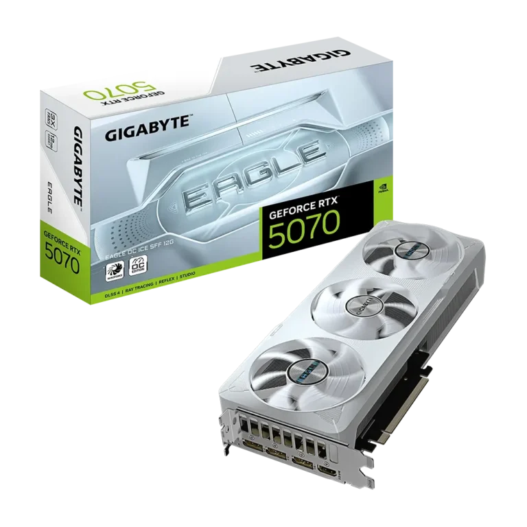 Gigabyte RTX 5070 12GB GDDR7 EAGLE OC ICE | White