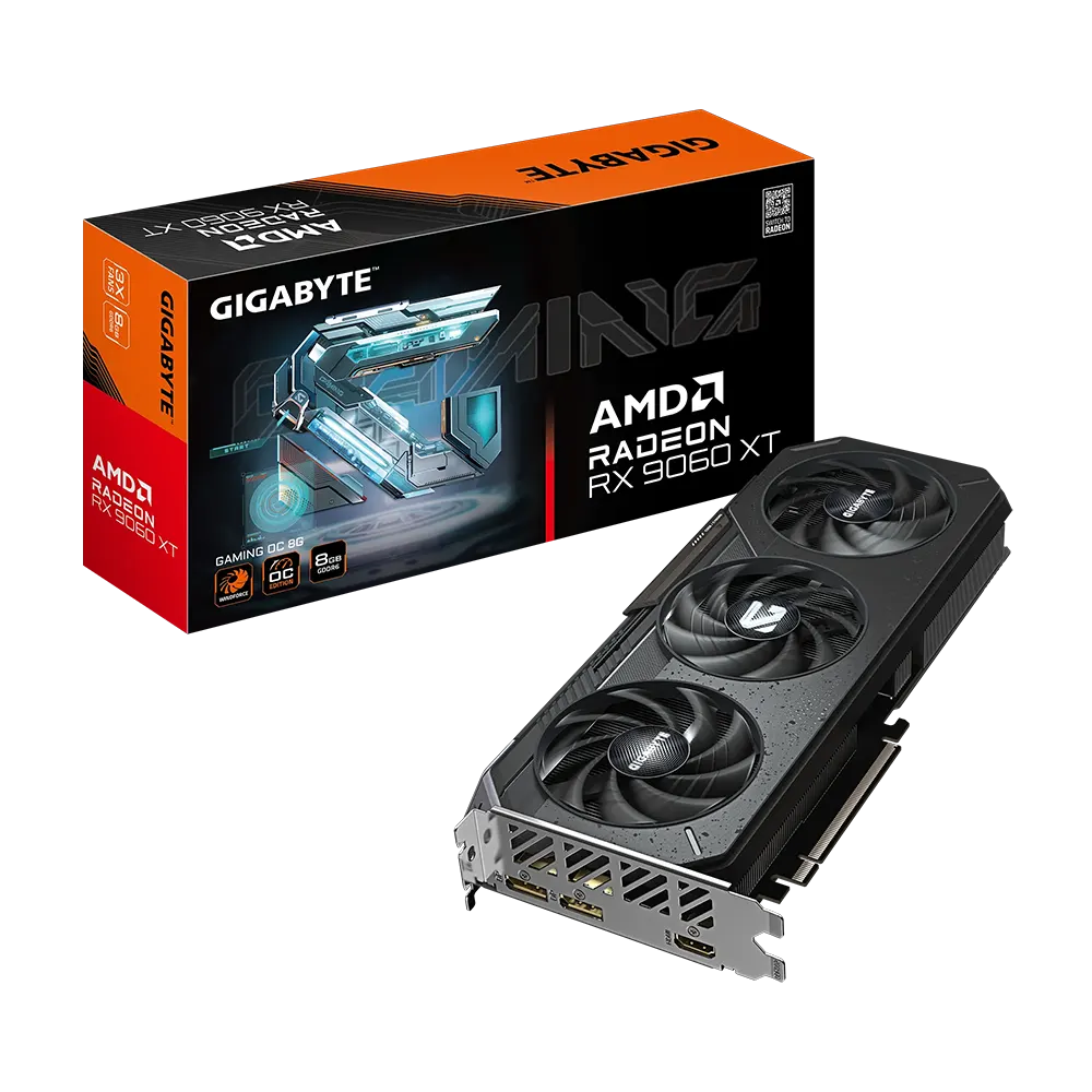 Gigabyte RX 9060 XT 8GB GDDR6 GAMING OC