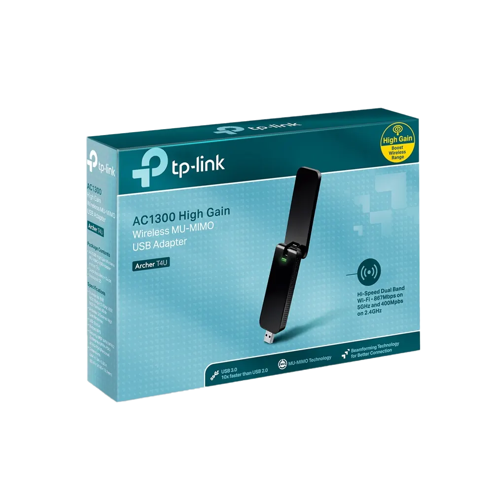 TP-Link Archer T4U | AC1300 Wireless Dual Band USB Adapter - Figura 3