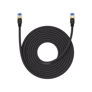 Baseus 10M Cat7 10GBs 600MHz Black Braided