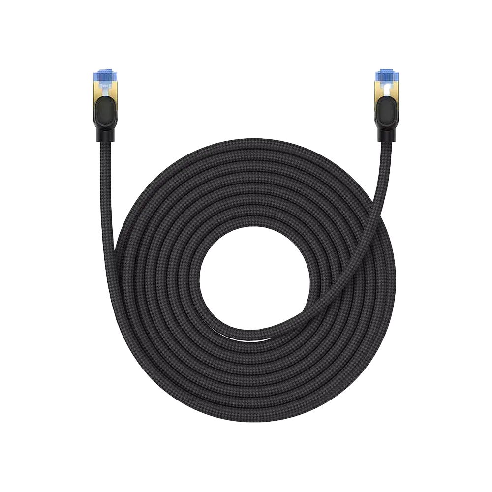 Baseus 10M Cat7 10GBs 600MHz Black Braided