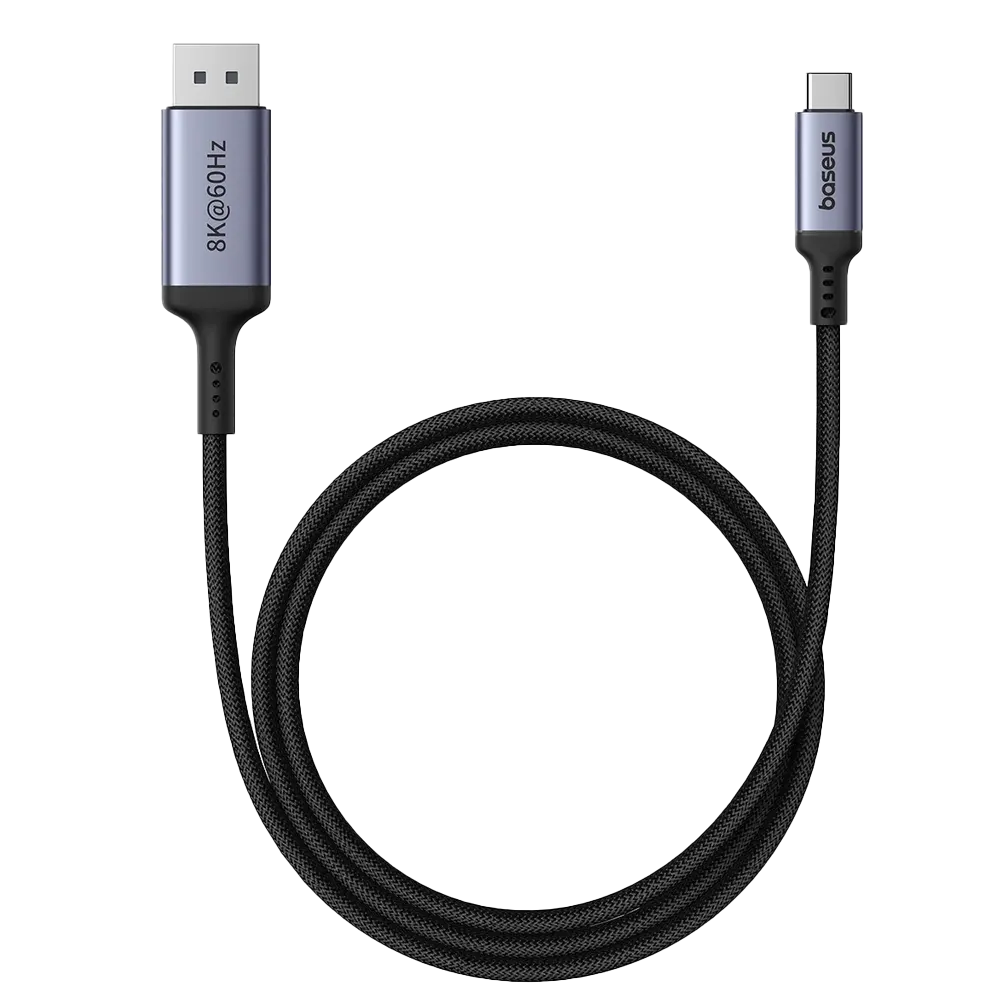 Baseus USB C to DP 8K@60Hz UltraClarity 1.5M Cable