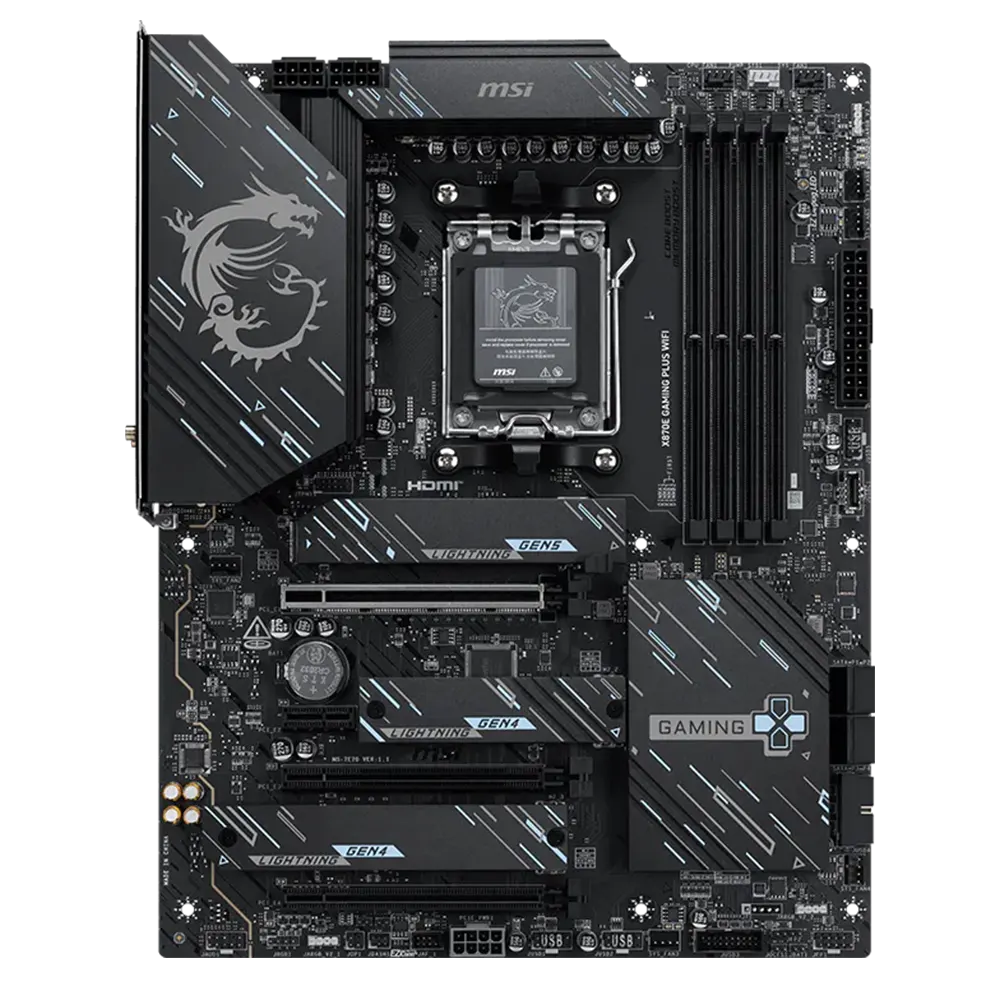 MSI X870E GAMING PLUS WIFI7 ATX DDR5 | AMD AM5 - Figura 2