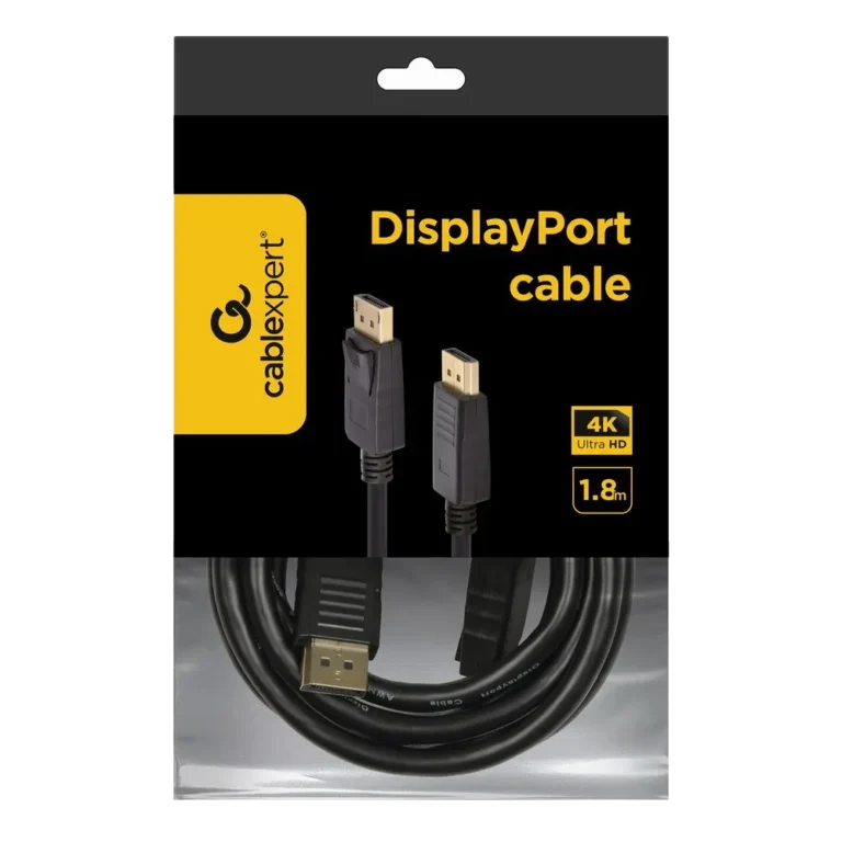 DisplayPort cable 1.8m Black M/M Gembird CC-DP2-6