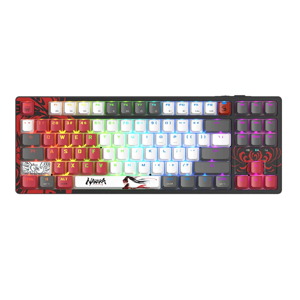 Bloody WS87 Naraka Mechanical WIFI/BT RGB