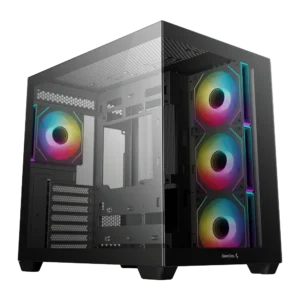 DeepCool CG530 4F ARGB FishTank ATX Black | Gaming