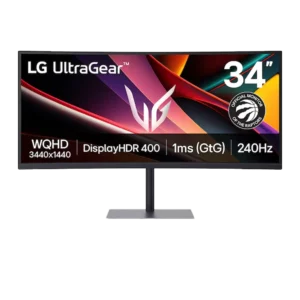 LG UltraGear 34" 240Hz UltraWide Curved 2K 1440P | 34G630A-B