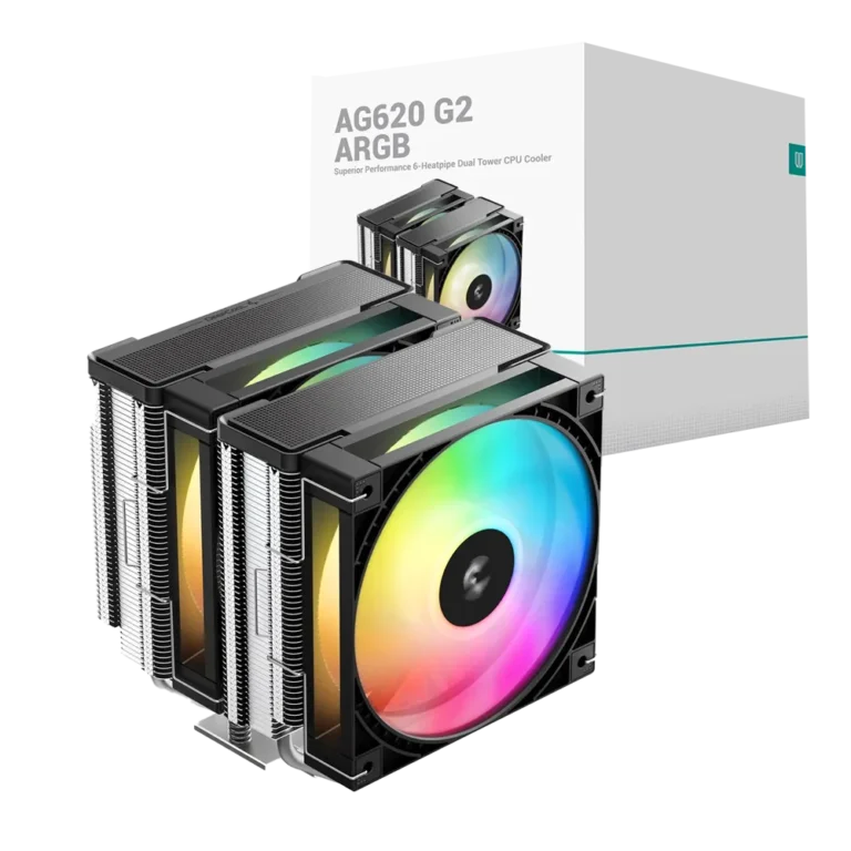 DeepCool AG620 G2 ARGB 120mm Dual Tower AirCooler