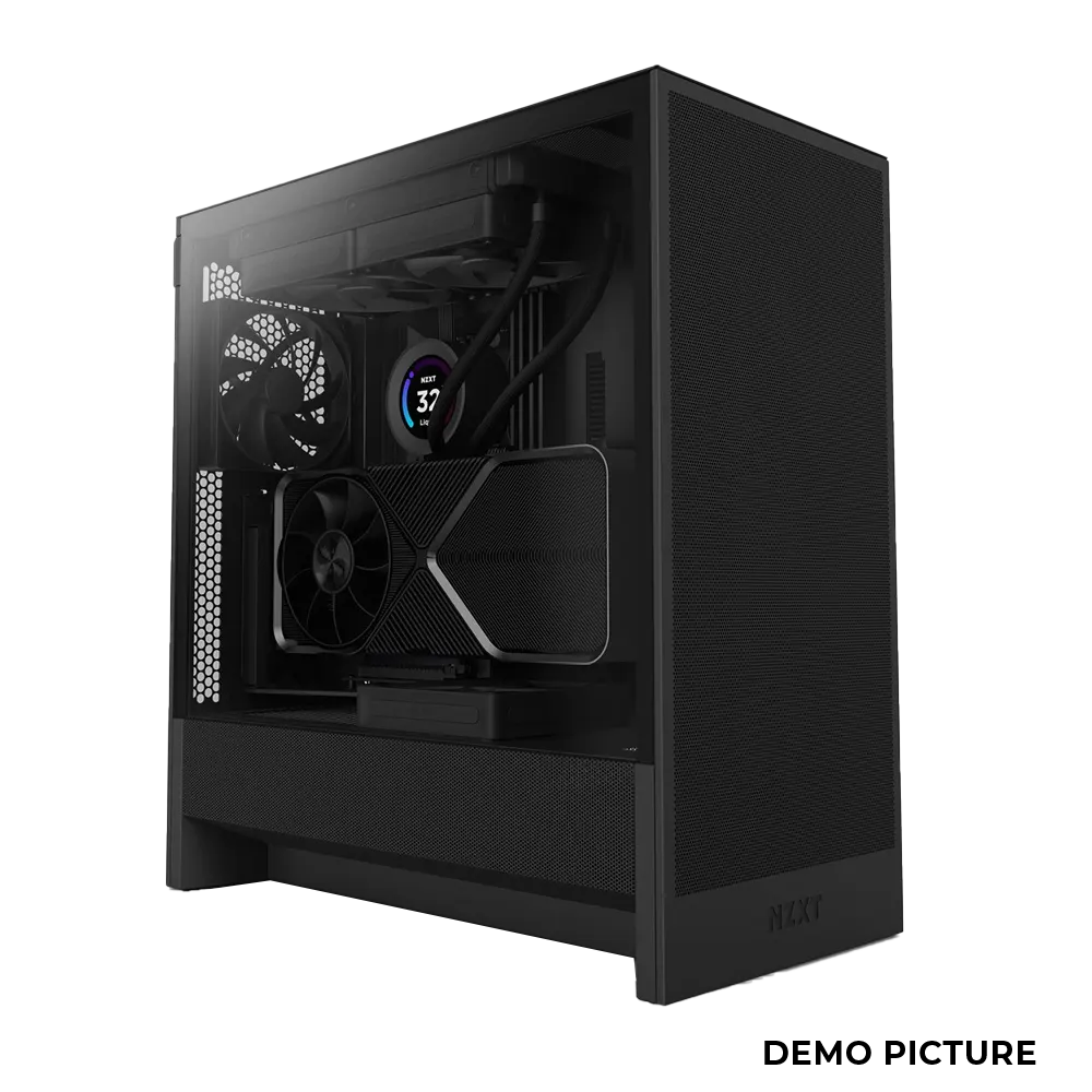 NZXT H5 FLOW ATX Glass Black