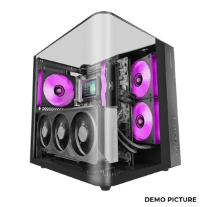 MARS Gamin MC-INFINIOLITE FullGlass Black | ATX