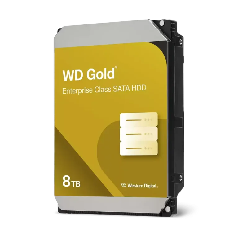 8TB WD Gold 7200RPM 128M 3.5″ Sata III | WD8005FRYZ
