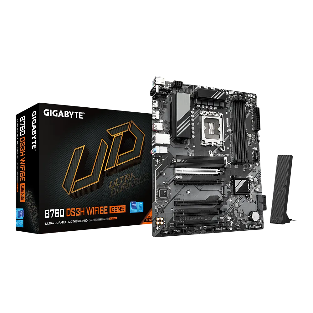 Gigabyte B760 DS3H DDR5 WIFI 6E GEN5 | ATX Intel S1700