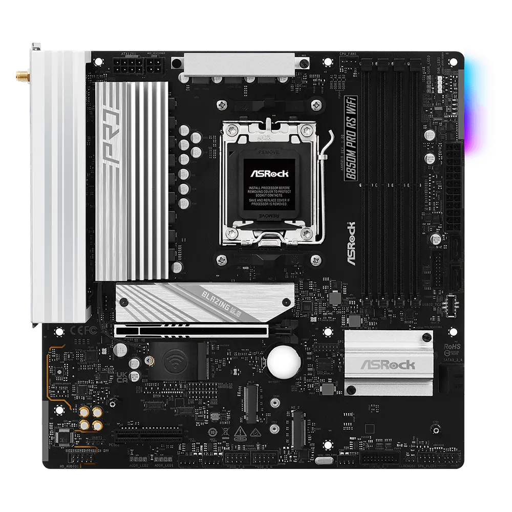 ASRock B850M Pro RS WiFi 6E | M-ATX AM5 - Figura 2