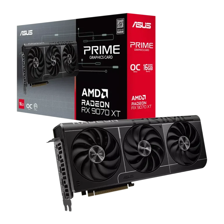 ASUS PRIME RX9070XT O16G 16GB GDDR6 TripleFan