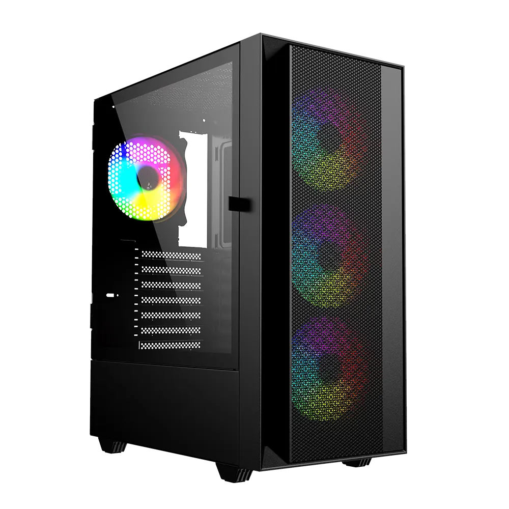 Pulse+ v2 RGB Gaming PC Ultra 5 225F/RX 7600 8GB/16GB DDR5/500GB NVMe