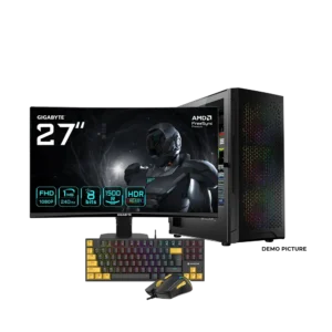 Pulse+ Gaming SET i5-12600K/RX 9060 8GB/16GB DDR4/1TB NVMe/27" 240Hz Curved